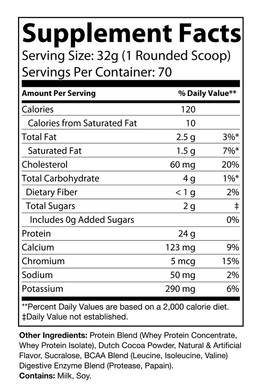 Whey Protein Chocolate