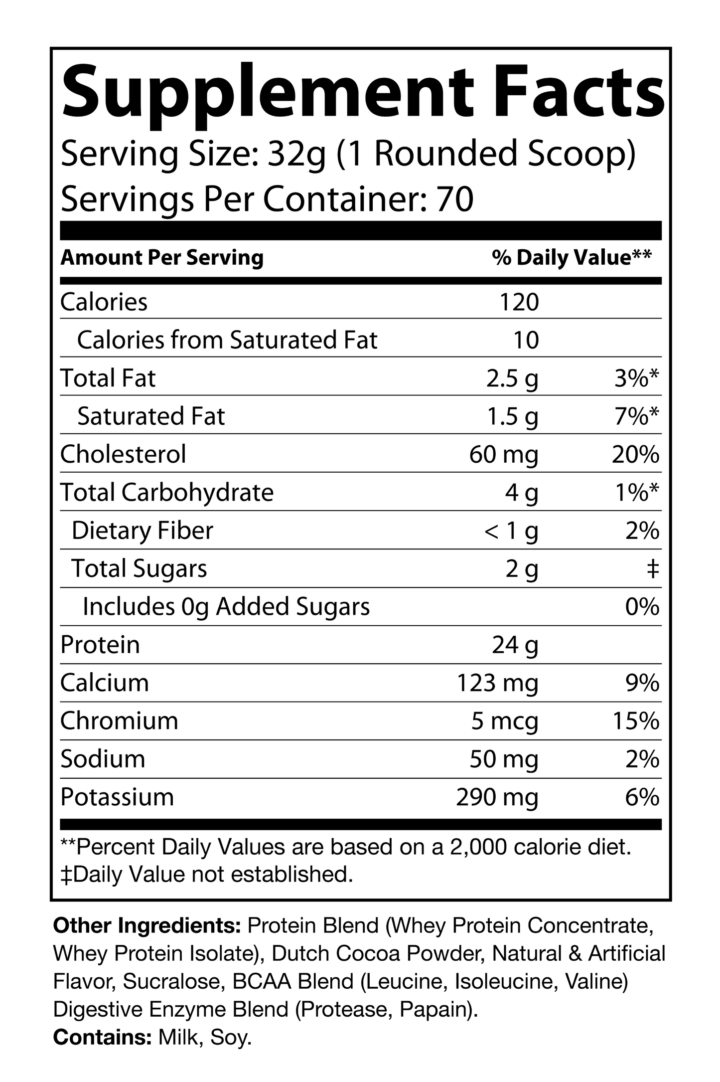 Whey Protein Chocolate