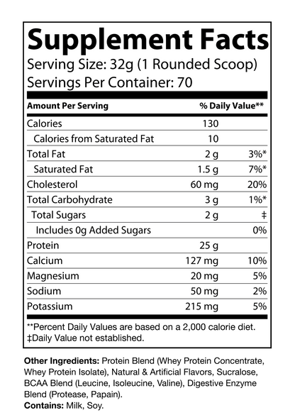 Whey Protein Vanilla