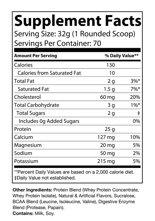 Whey Protein Vanilla