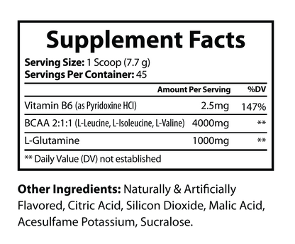 BCAA Fruit Punch