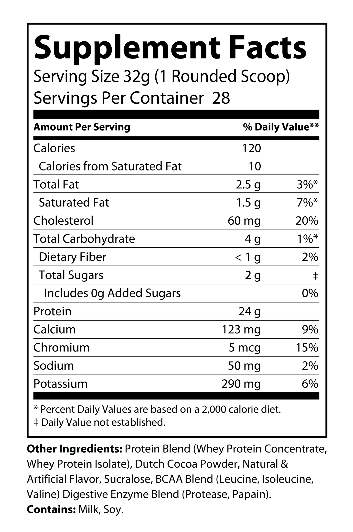 Whey Protein Chocolate