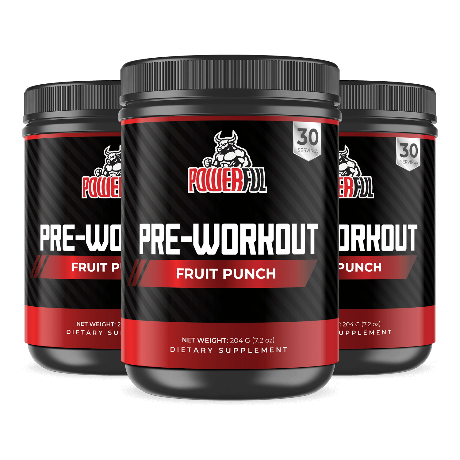 Pre-Workout (Fruit Punch) 90-days