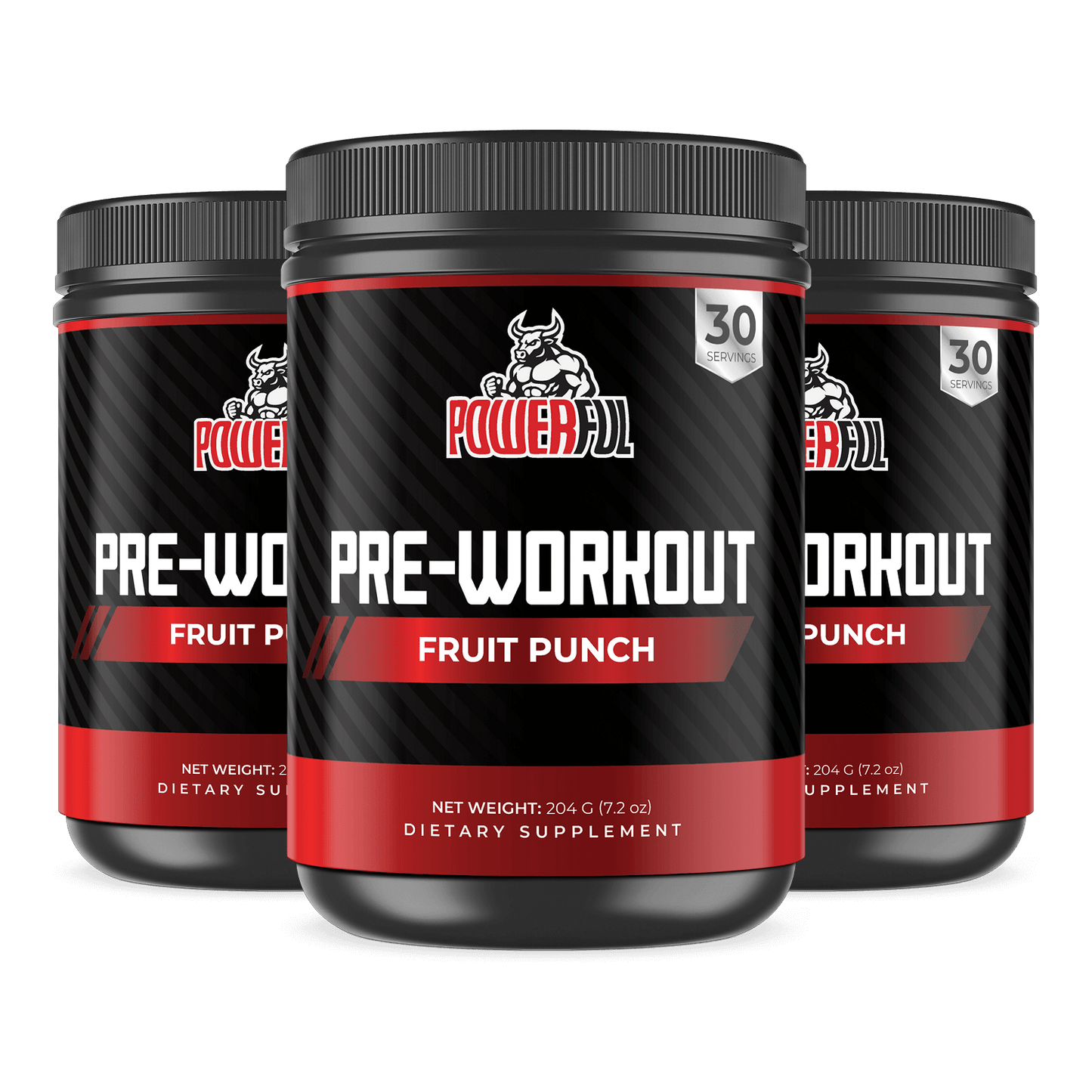 Pre-Workout (Fruit Punch) 90-days